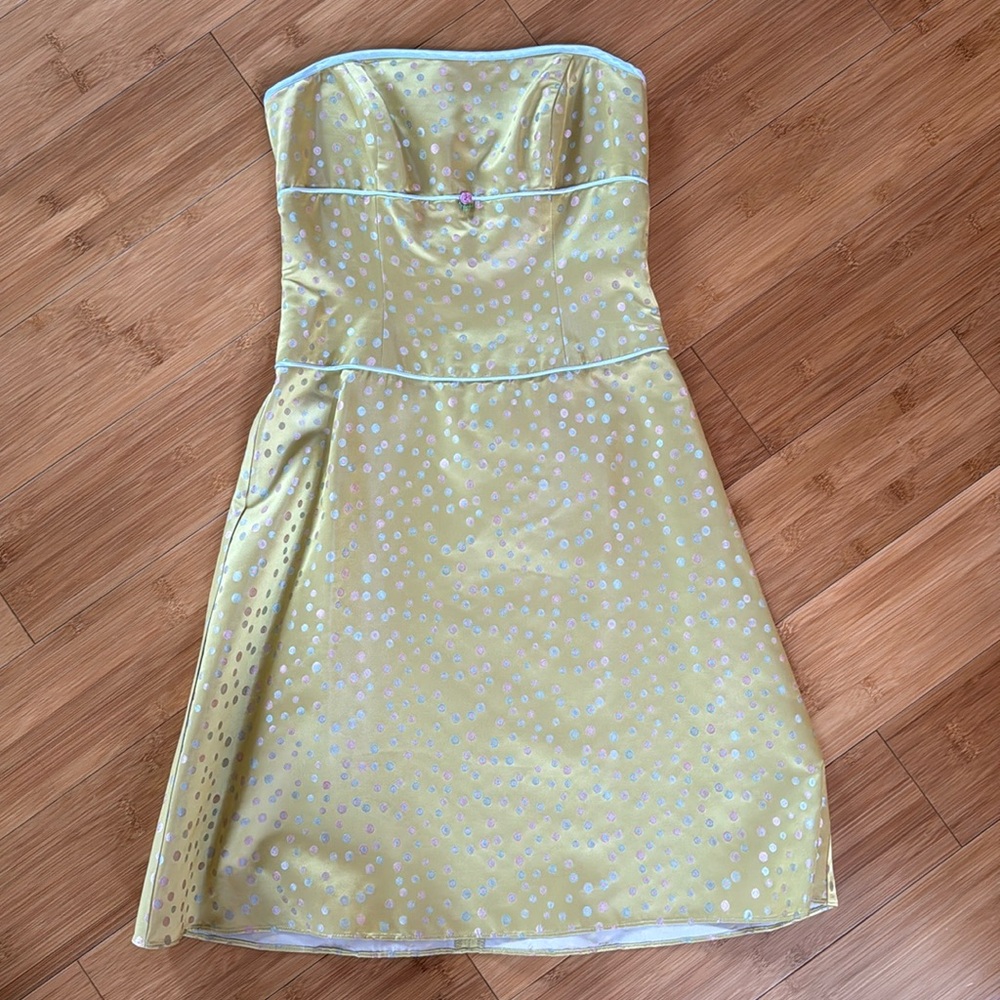 A.B.S. By Allen Schwartz. Gorgeous strapless A-line dress. Size 4.